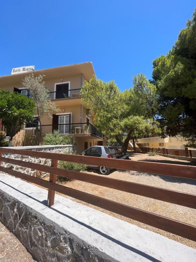 Santa Marina Rooms Agia Marina  Exterior foto